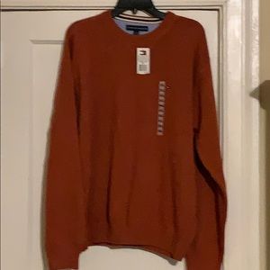 Tommy Hilfiger orange sweater